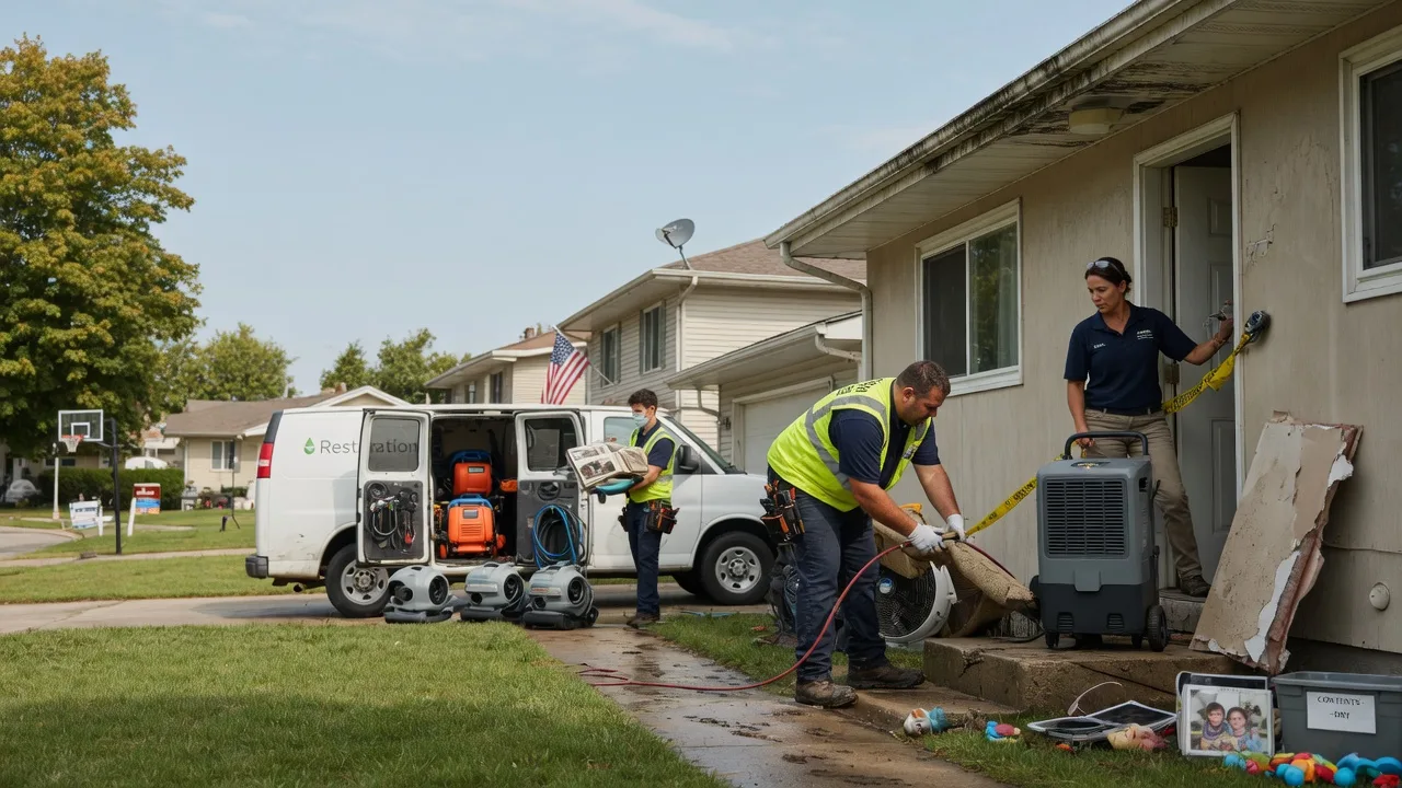Water Damage Restoration in New Iberia, LA near me